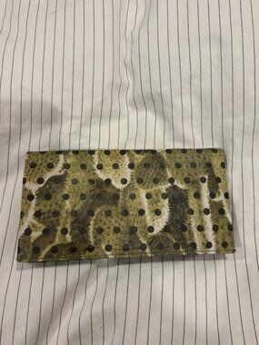 Paperwallet 'Polkactus' clutch wallet